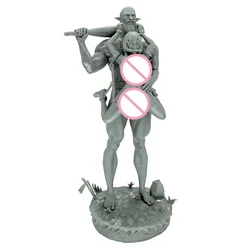 HentaiOrc-Kit de modelo de resina en miniatura Nsfw, modelo de plástico sin pintar, 150mm, A131