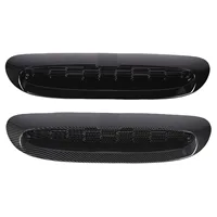 Cubierta de ventilación para capó delantero de coche, embellecedor de entrada de flujo de aire para MINI Cooper S & JCW F54 F55 F56 F57 2014-2024, accesorio para coche