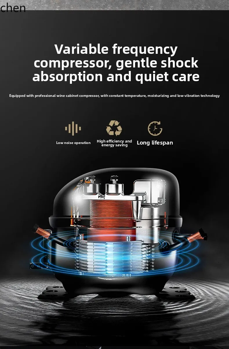 ZML conversion intelligent constant temperature embedded household  temperature area wine cabinet constant temperature cabinet