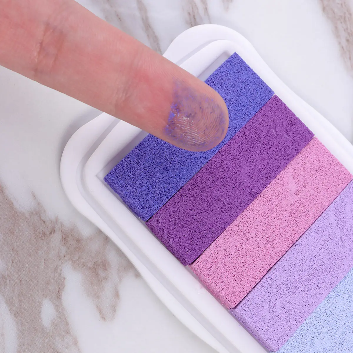 

Набор из 5 цветных градиентных чернильных подушечек: экологичные, на водной основе, быстросохнущие, смываемые, для детских творческих проектов, скрапбукинга и DIY-поделок