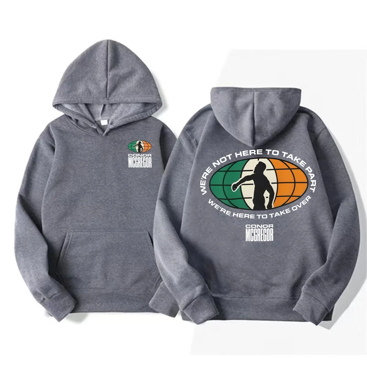 The Notorious Conor McGregor Doppelseitig bedrucktes Sweatshirt für Herren und Damen, modisch, Gothic, klassisch, Kapuzenpullover, Fleece, langärmelig – Detail 4