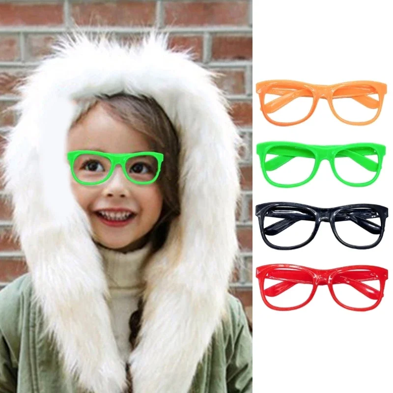 Costume Glasses Christmas Lenses Frame New Year Party Props Karaoke Party