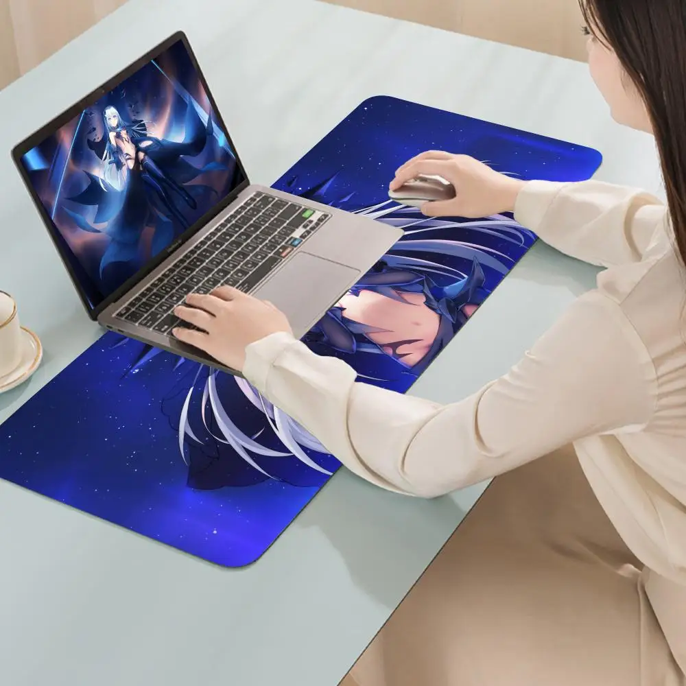 Date A Live Origami Big Mouse Pad Large Anime Desk Mat Luxury Desktop Cartoon Gaming Gamer Keyboard Office Computer Cushion