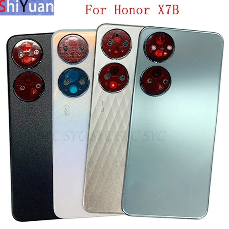 

Крышка батарейного отсека, задняя дверная панель, чехол для Honor X7B, задняя крышка, запасные части