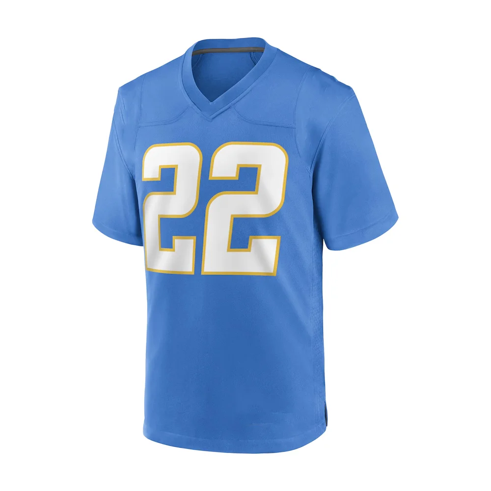 24-25 Summer Adult Los Angeles American Football Jersey Rugby Jersey Sportswear Training Jersey Chargers Herbert 10 Number T-shi