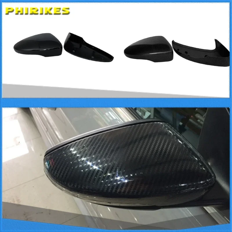 

Carbon Look Side Wing Mirror Cover for VW Golf 7.5 MK7 7 GTD R GTI 6 Passat B7 CC Scirocco Polo 6R 6C MK6 Cap for Jetta 6 MKVI