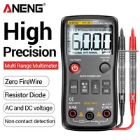 ANENG AN113B Digital Multimeter True RMS with Temperature Tester 6000 Counts Auto-Ranging AC/DC Transistor Voltage Meter