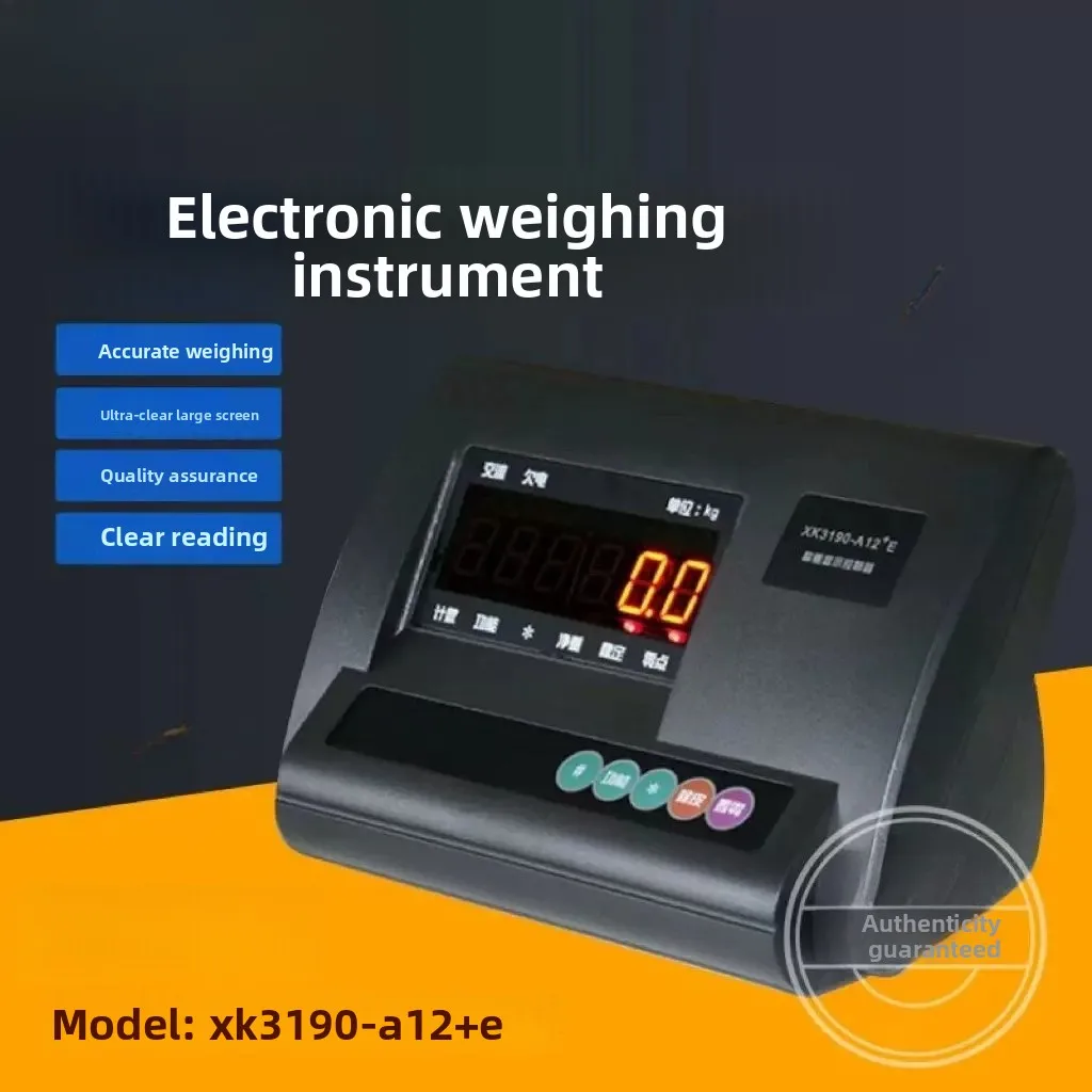 XK3190-A12+E Weighing Indicator | Digital Load Cell Controller for Small Truck Scale & Bench Scale