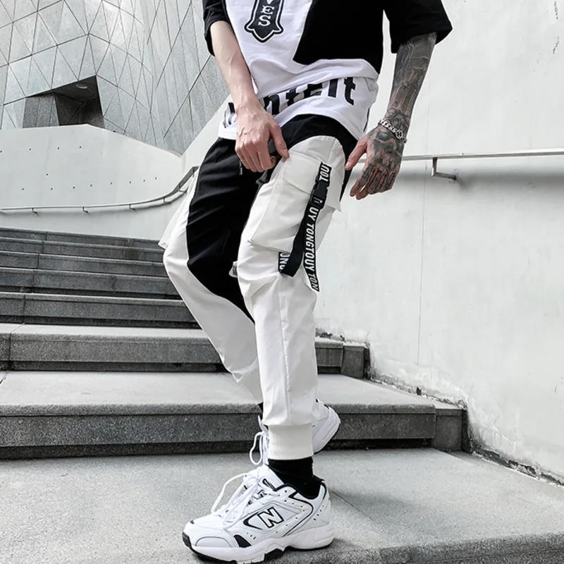 HKSH Lente Zomer Nieuwe Cargo Broek heren Tij Tactische Safari Stijl Explosieve Streetwear Trend Techwear Casual Overalls HK0682