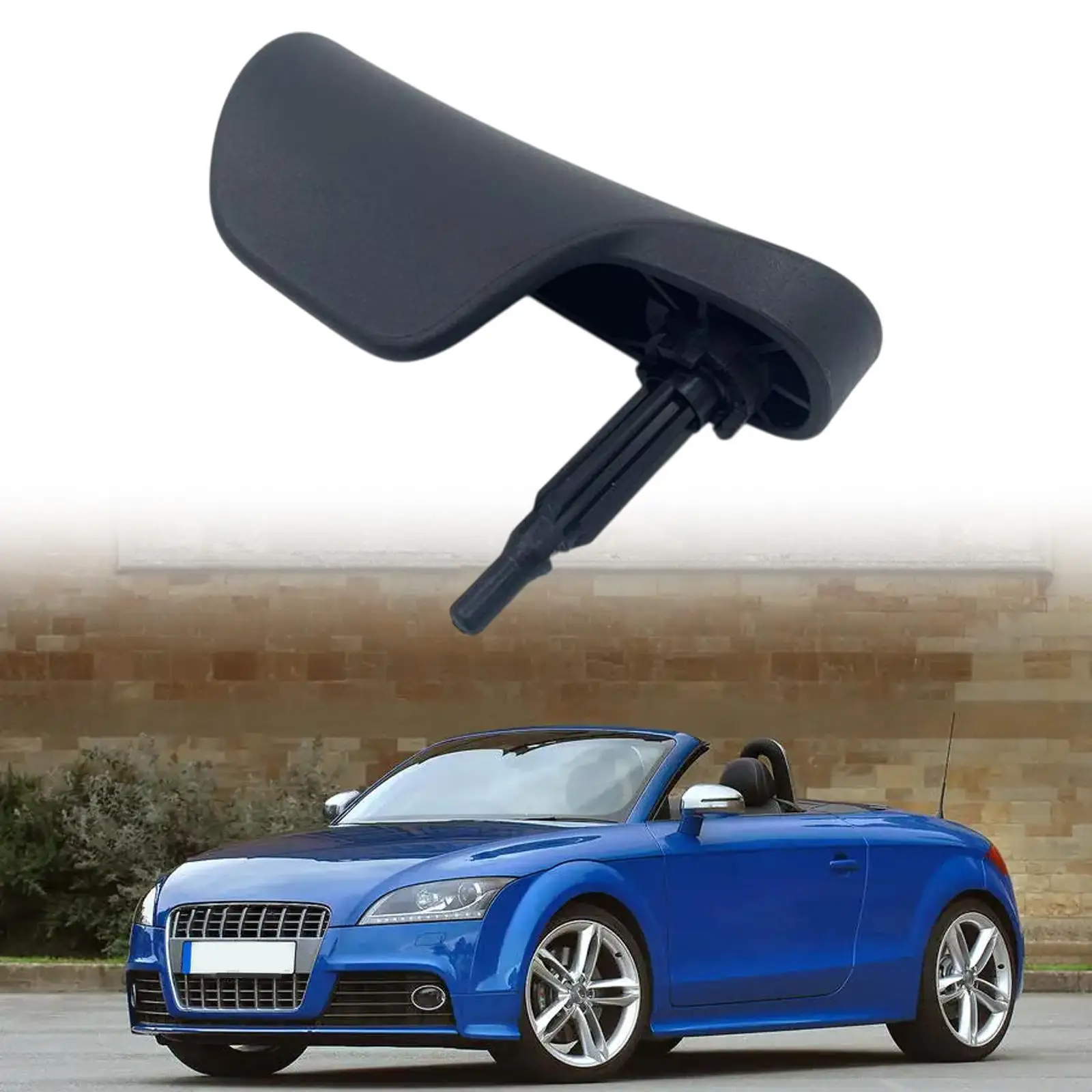 8 ي 2823533 مقبض تحرير بونيه B لاستبدال محرك اليد اليمنى، ملحق متوافق مع لوازم TT MK2 القوية باللون الأسود