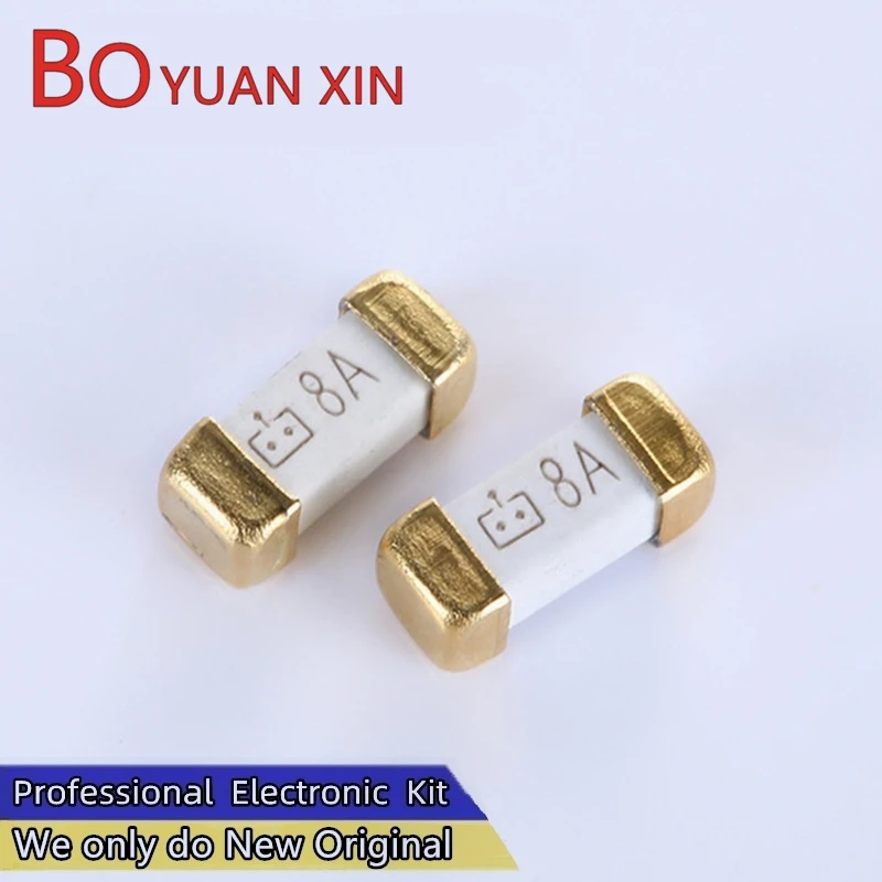 50 PCS Gold Foot WDS2410-T630 1808 2410 6.3A  SMD Fast Blow Fuse 2410 125V 220V 250V  Ultra-rapid Fuses