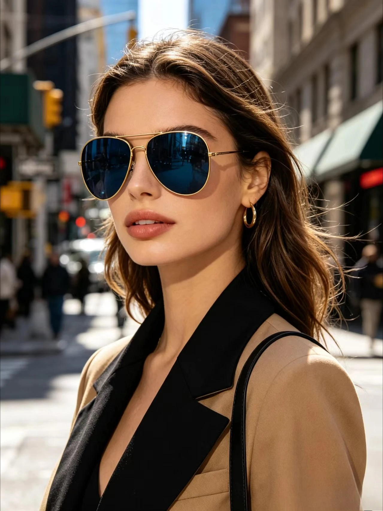 Classic Aviator Sunglasses Men Women Metal Frame UV400 Protection Driving Shades Retro Pilot Sun Glasses Oculos De Sol 4 Colors 
