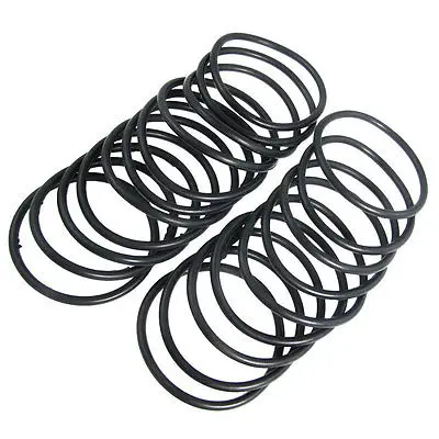 

85mm x 5.7mm Rubber Sealing Washers Oil Filter O Rings Black 20 Pcs