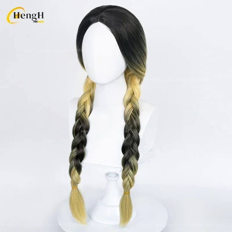 Anime Haitani Ran Cosplay Wig with Double Braid