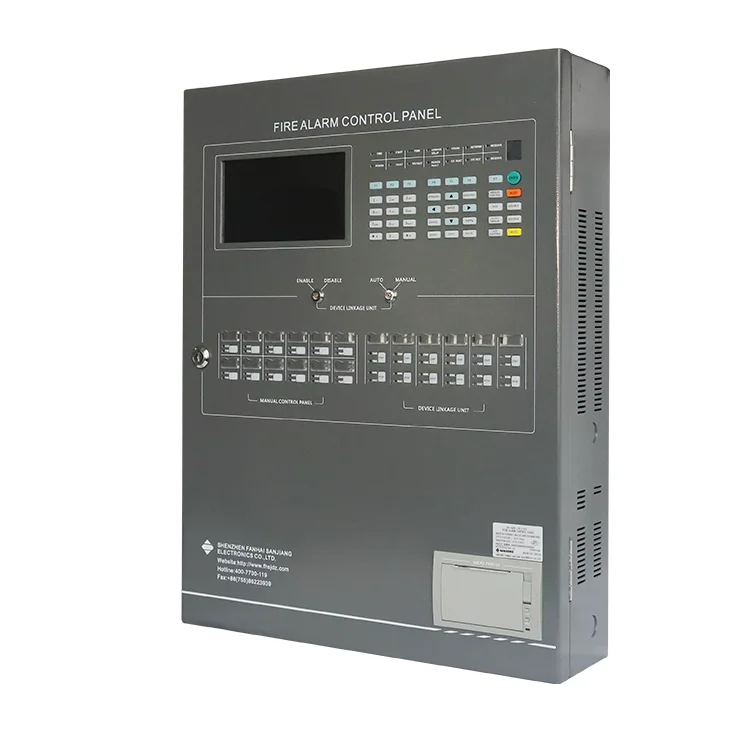 

New Generation Of Intelligent Addressable Fire Alarm Control Panel Automatic Control System Fire Protection CE Certificated