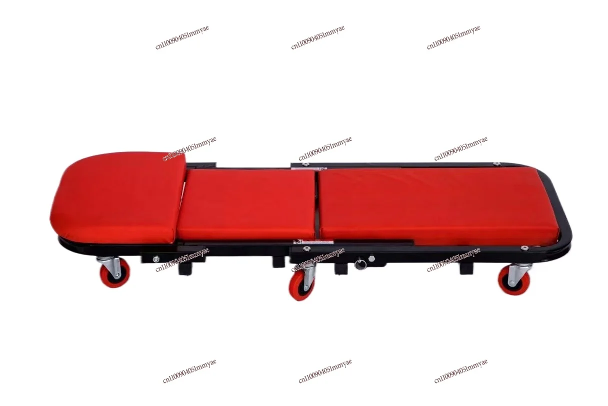 

Multifunctional folding dual-purpose repair stool pair lying board Repair work stool Foldable repair stool Lying board tool