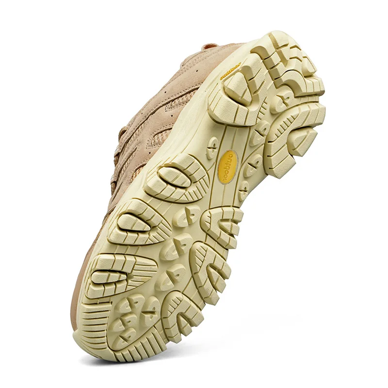 HIKEUP Big Size High-Top Hiking Shoes for Men Women - Breathable Ankle Support Trekking Mountaineering Footwear