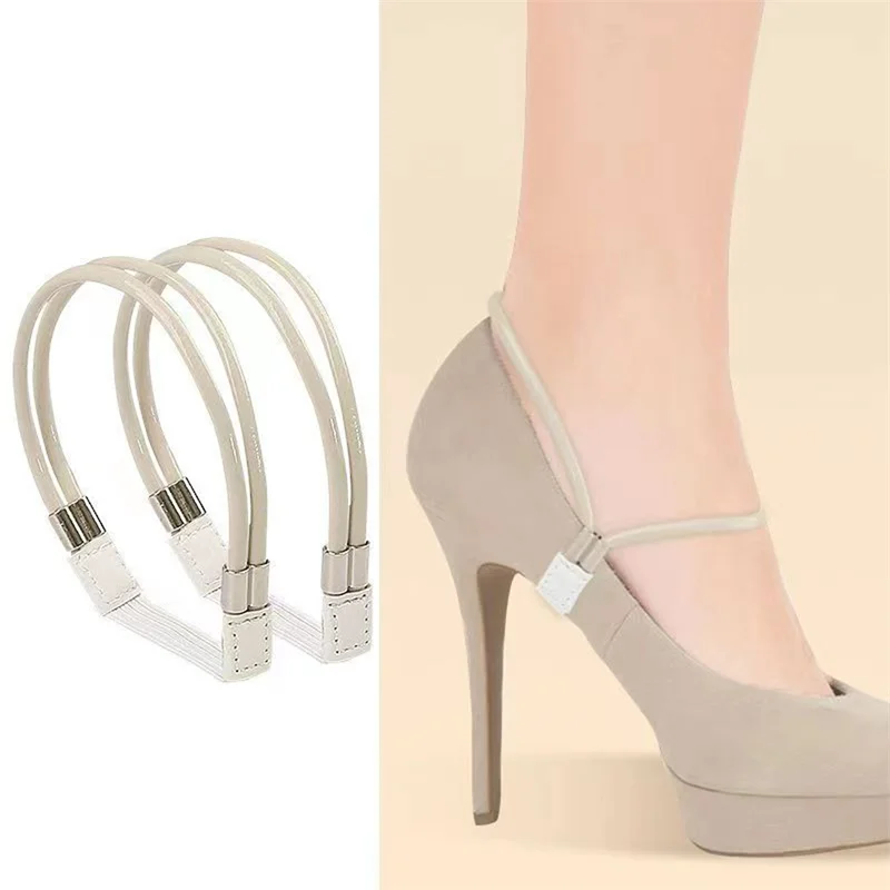 

High-heeled Shoes Laces Anti-loosening Free Installation Ladies Drawstring Laces Anti-dislodgement Fixed High-roots Shoes