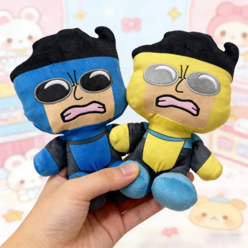 

Плюшевая игрушка для мальчиков, девочек, взрослых, фанатов, подарок, мягкая коллекционная кукла-супергерой Марк Чиби из «Invincibler», 3-й сезон, аниме