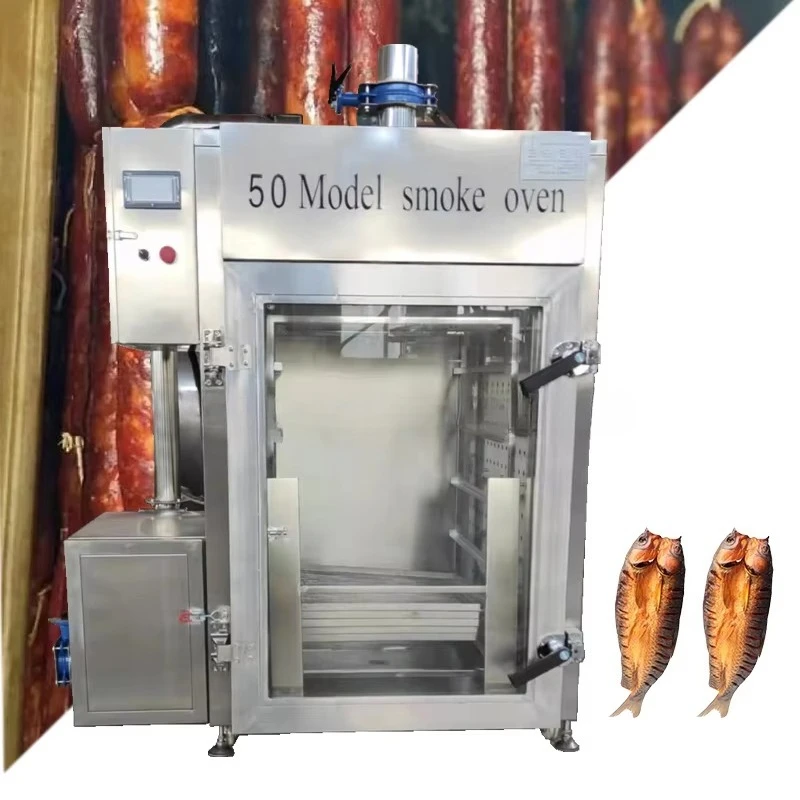 

High quality electric heating meat fish smoking machine stainless steel smoking machine