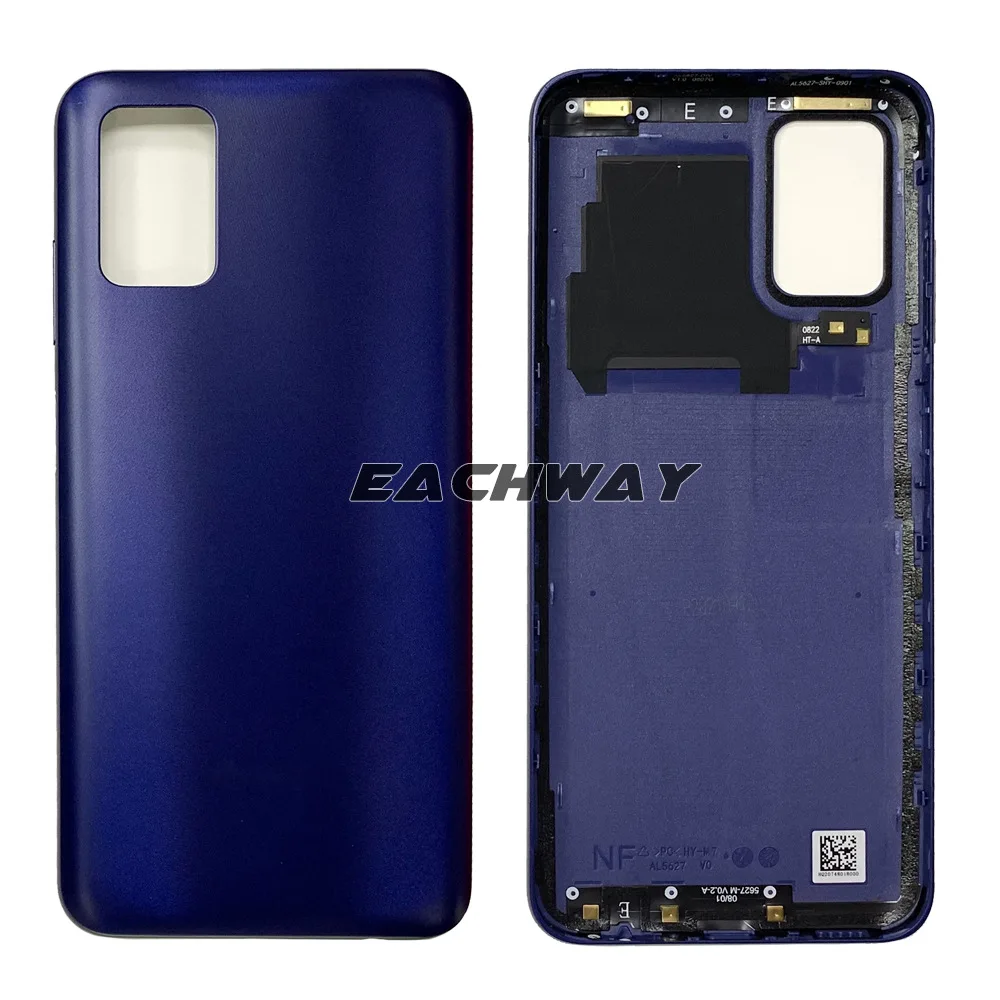 New For Samsung Galaxy A03s Battery Cover Back Panel Rear Door Housing Case Replace For Samsung A03s A037F A037M Battery Cover