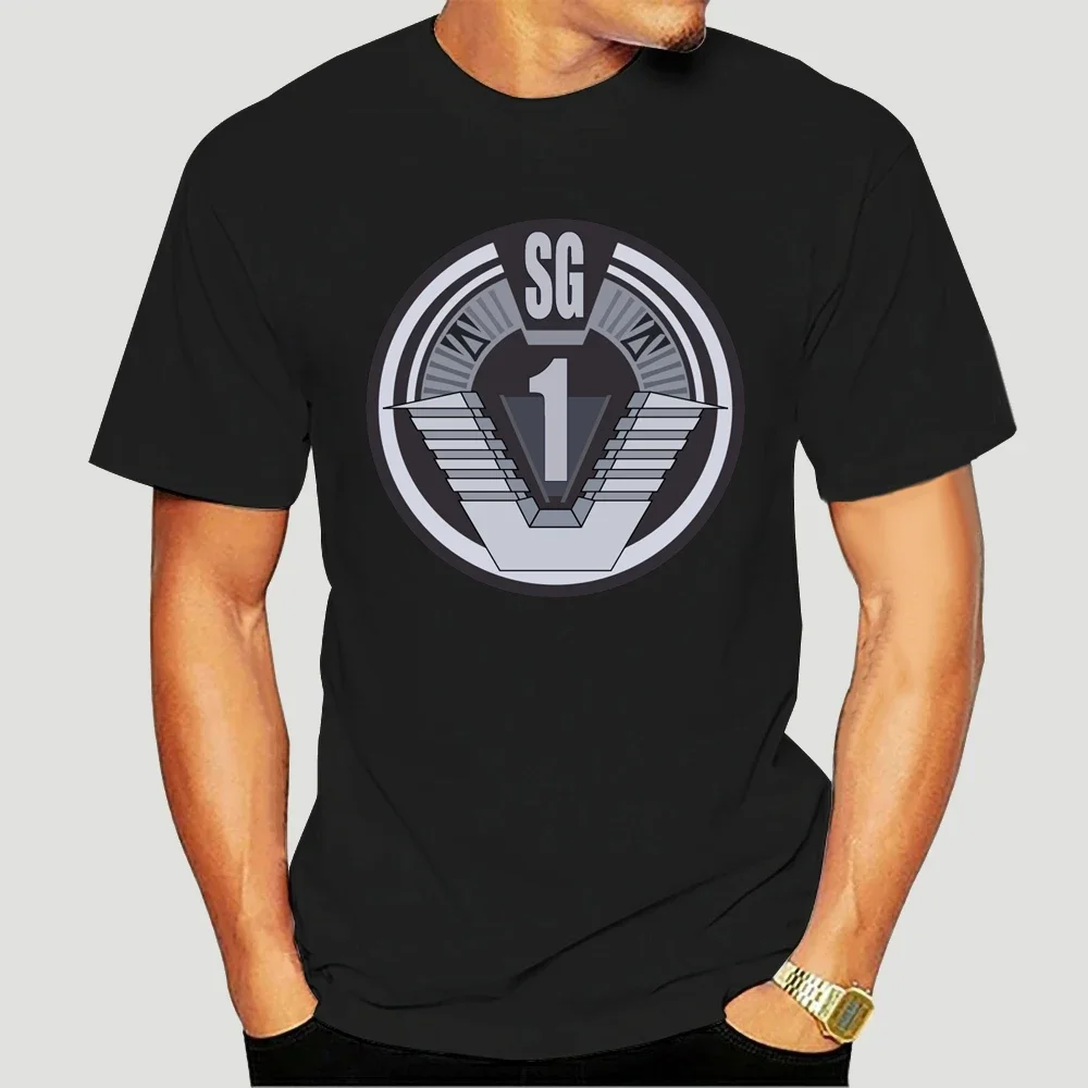 Stargate SG-1 badge T shirt stargate sg 1 sg1 colonel general jack ooneil doctor daniel 6925X