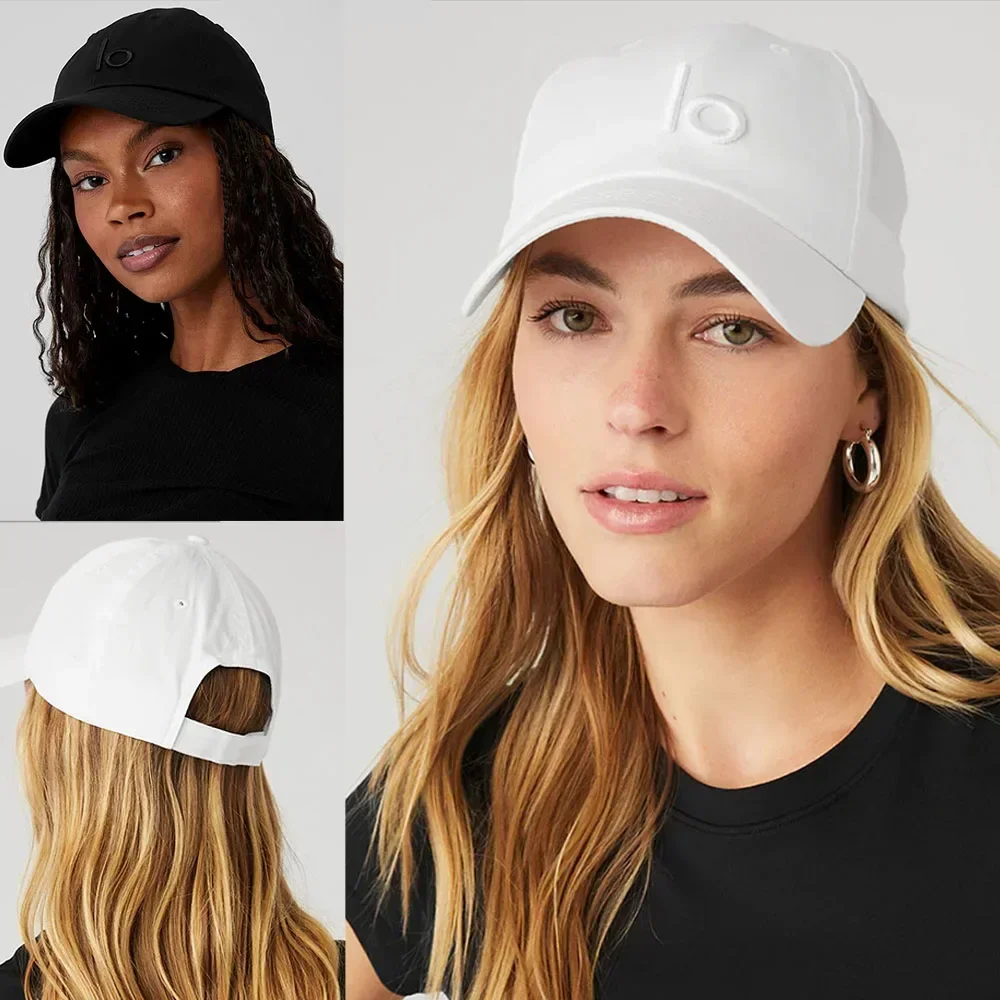 LO-gorra de béisbol deportiva bordada para mujer, gorro versátil de moda para correr y Fitness