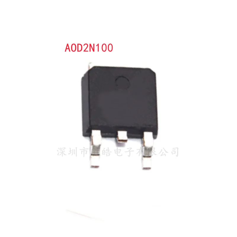 

(5PCS) NEW AOD2N100 D2N100 2A 1000V TO-252 MOS Field-Effect Transistor Integrated Circuit