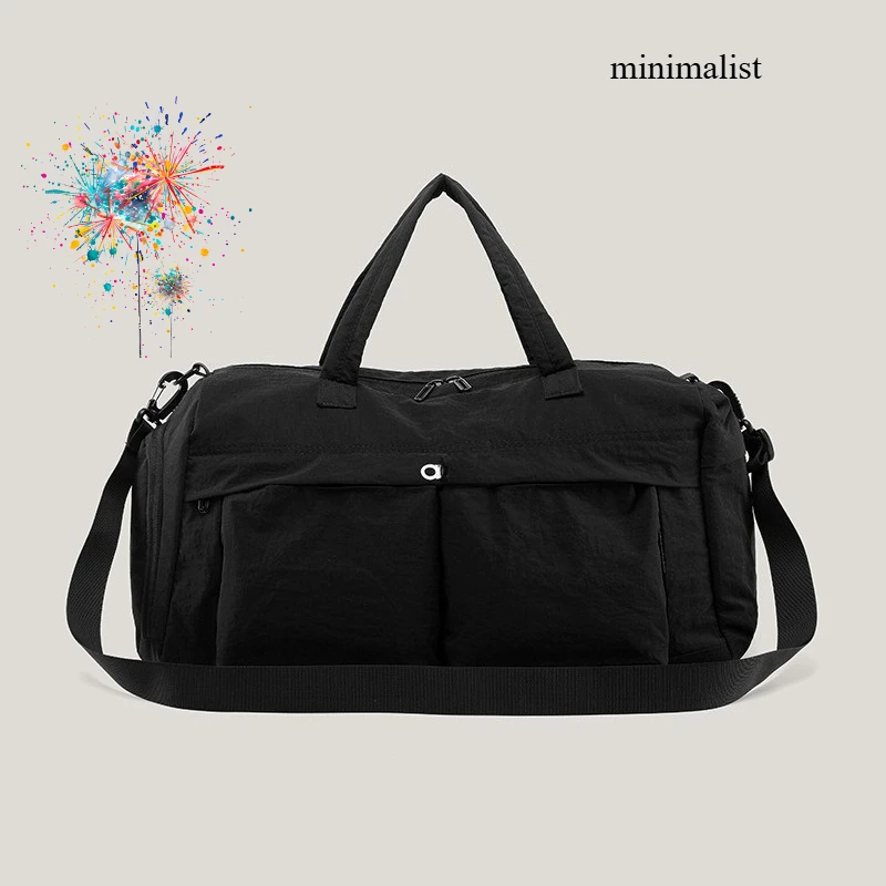 

Simple and unisex fitness bag 2026 popular large capacity sports travel bag, men's and women's universal swimming bag, dry wet