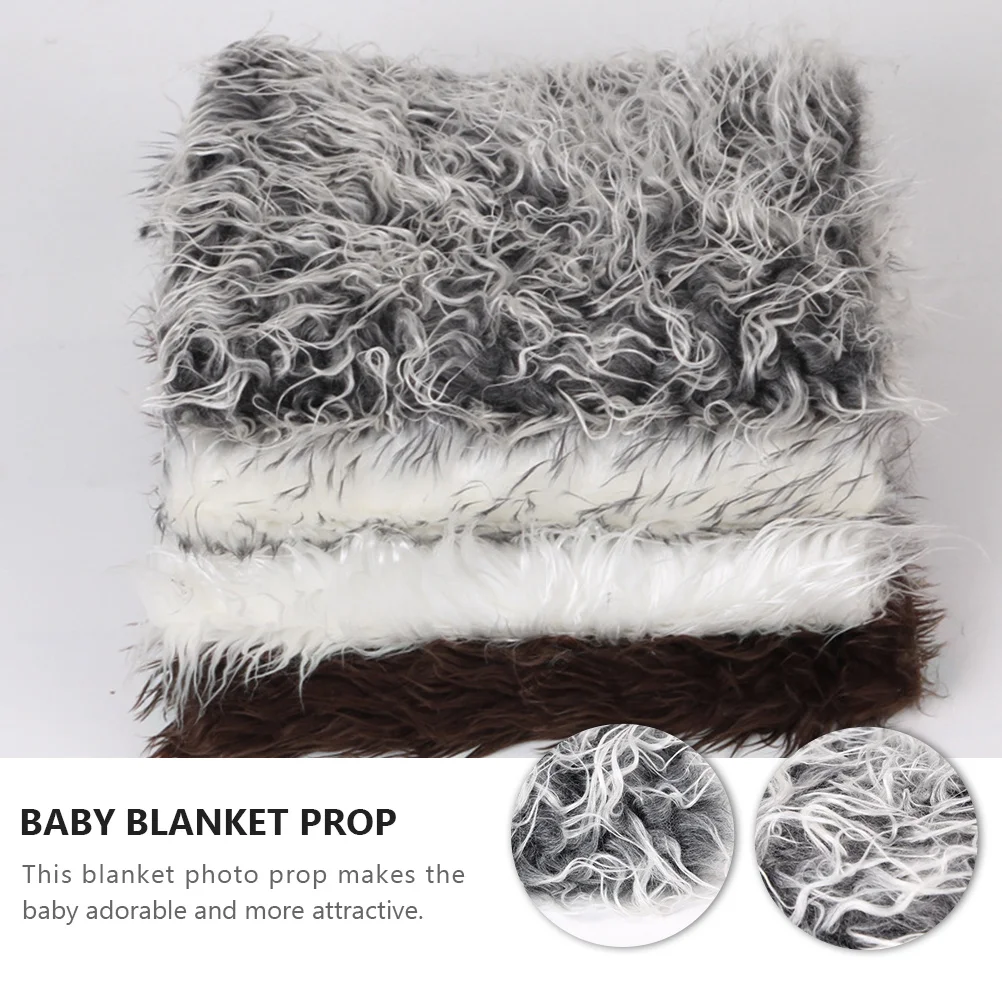 

Photography Blanket Acrylic Cozy Safe Stretchy Skin Friendly Studio Props Newborn Photo Shoot Mat Warm Comfortable