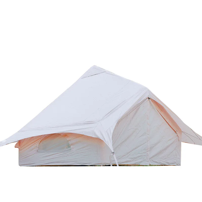 

Wholesale High Quality Heavy Duty Waterproof Oxford UV-resistant Four-season Quick Setup Large Space Luxury Safari Camping Tent