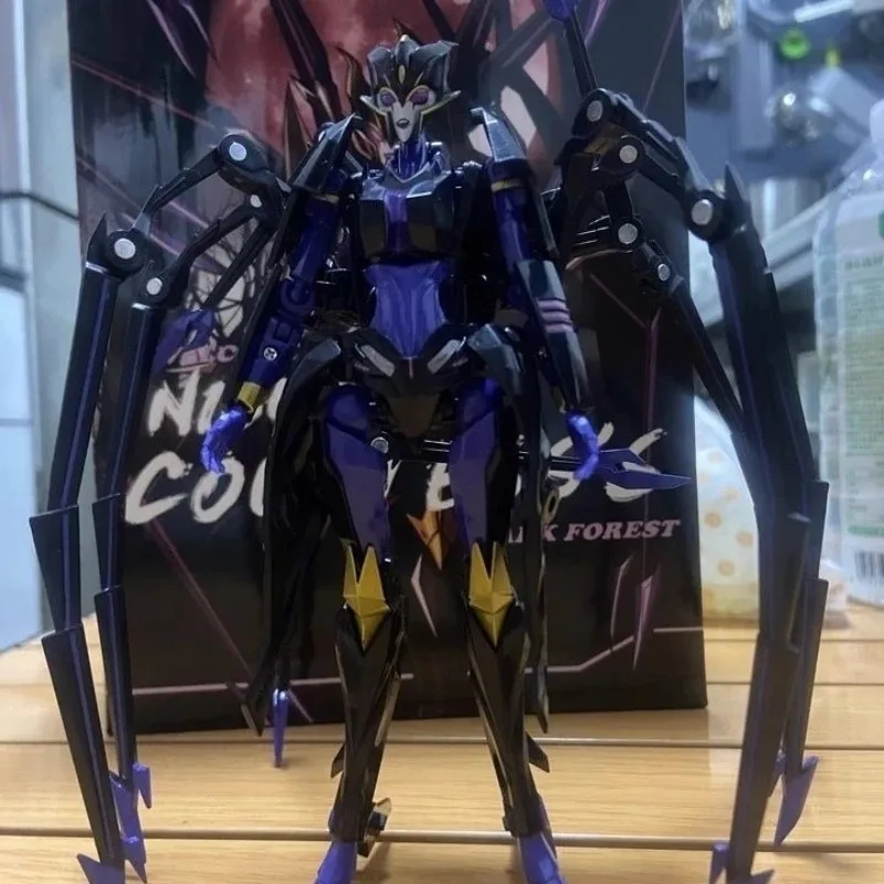 

Холикоптер Bar Tirsedia Mainan APC Transformasi TFP Arachnid Patung Aksi