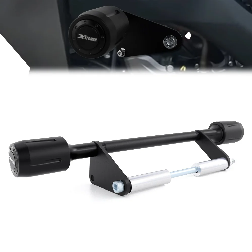 

Motorcycle Falling Protection Frame Slider Fairing Guard Anti Crash Pad Protector Z125 Pro 2016-2020 2021 2022 2023 For Kawasaki