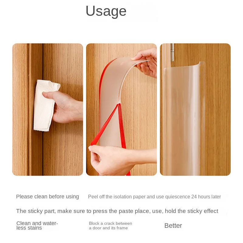 Child Safety Door Hinge Protector Cover Finger Pinch Guard Baby Security for The Back of Door Edge Banding Furniture Accessories