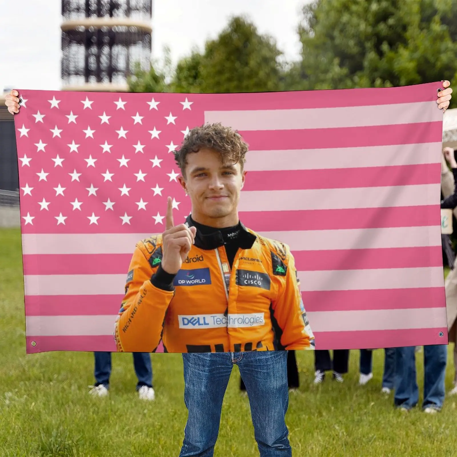 2025-lando-norris-f1-racing-Гобелен-Розовый-Флаг-США-Дизайн-Спальня-Общежитие-Настенный-Декор-Автомобиль-Гараж-Украшения-Баннер-Флаги-Парикмахерская