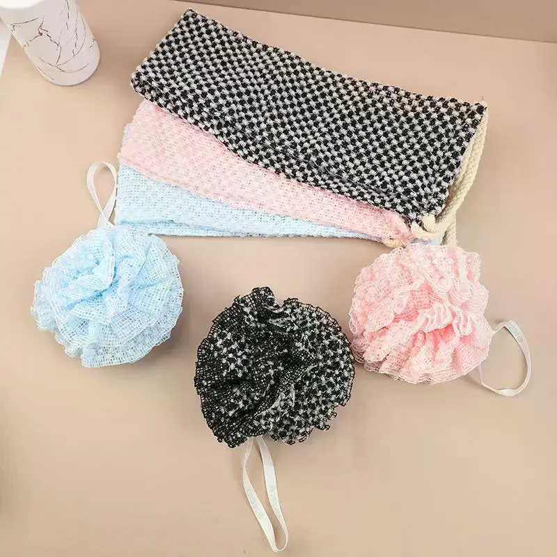 /Kuz/Ultra Long Exfoliating Back Towel With Silver Ions  Multifunctional Shower Bath Abundant Foam