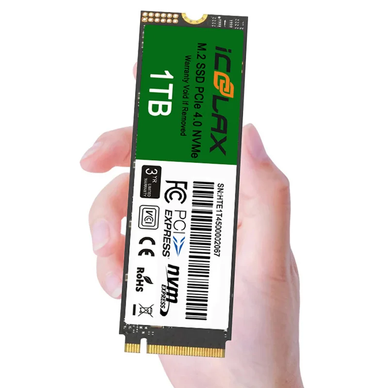 Imagem -06 - Icoolax Nvme 4.0 M.2 512gb Ssd Disco Rígido Interno de Estado Sólido Mlc pc Ps5 para Computador