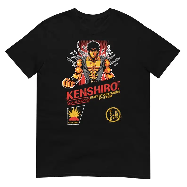 

Kenshiro Unisex T-Shirt Casual Round Neck Short Sleeve Men's Tees Regular Fit Men Women T Shirt