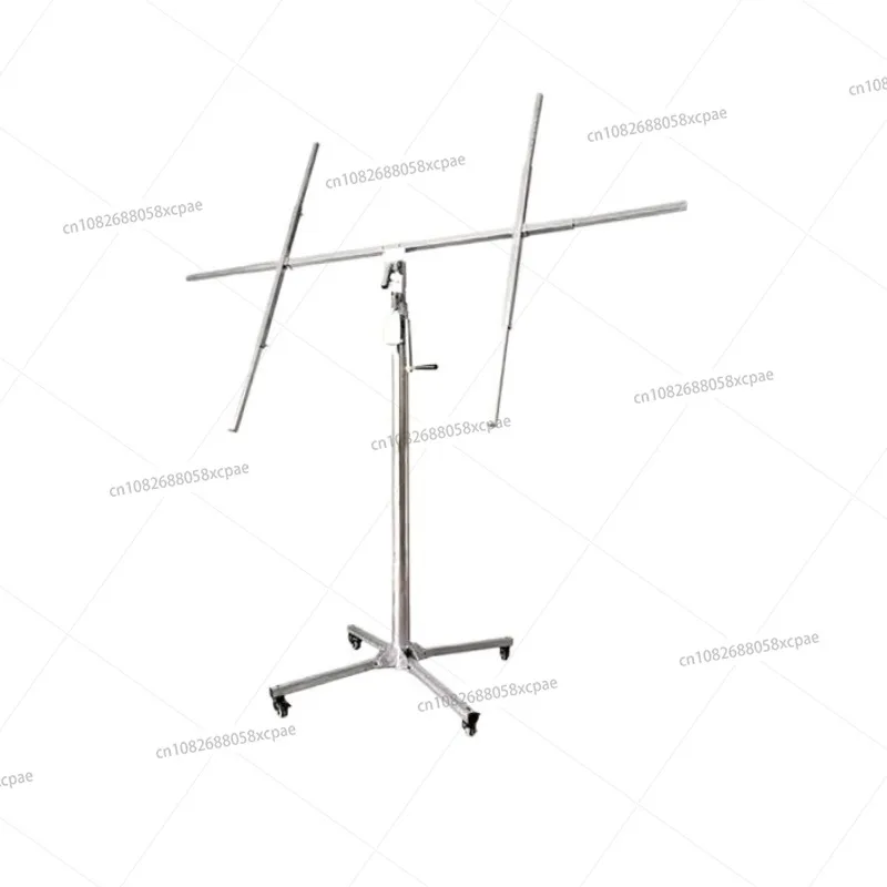 

Woodworking Ceiling Upper Board Artifact Gypsum Board Lift Hand Crank Electric Punching Three-in-one Bracket