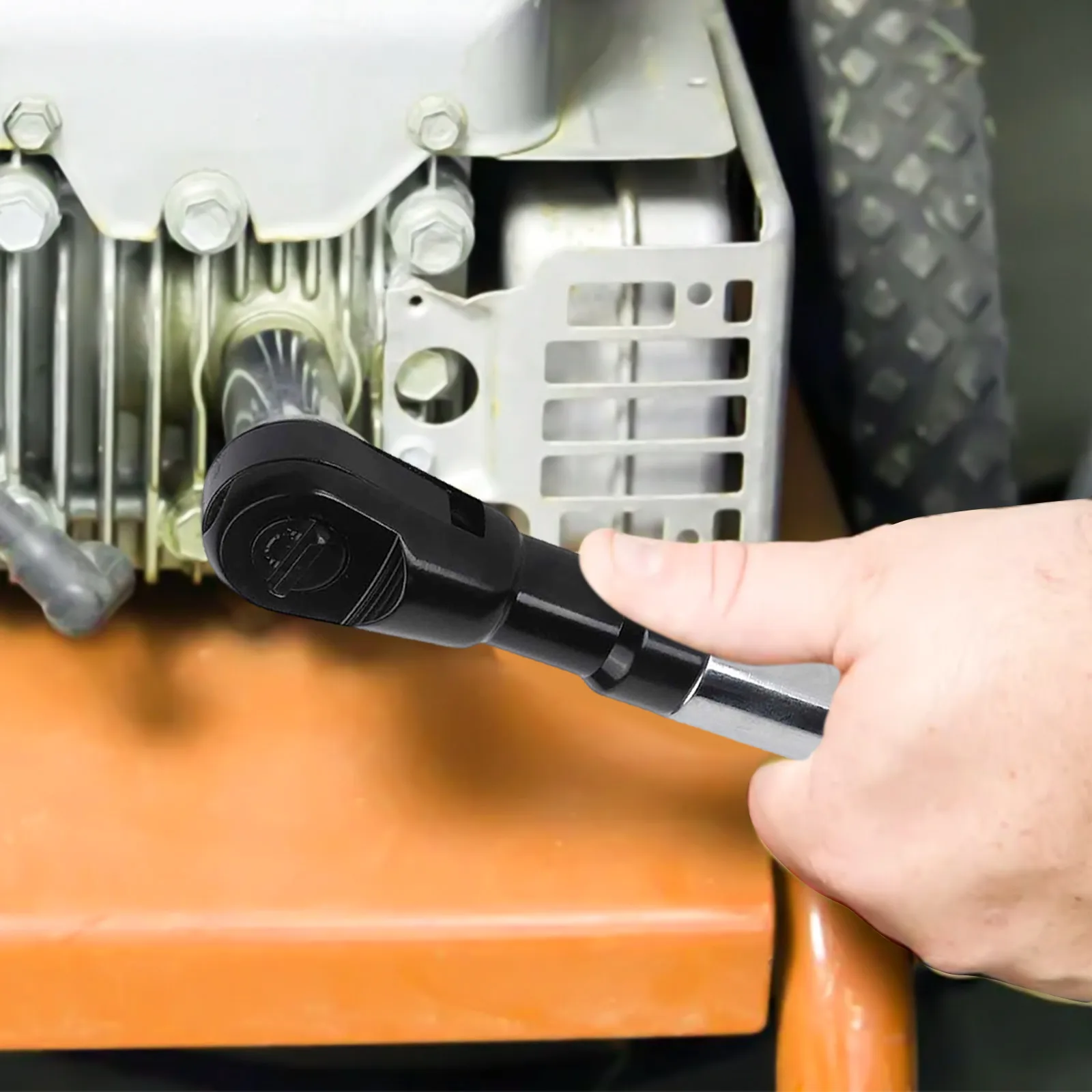 Hand Wrench Extender Tool with Superior Performance Quick Change Feature for Ultimate Efficiency in Tight Spaces