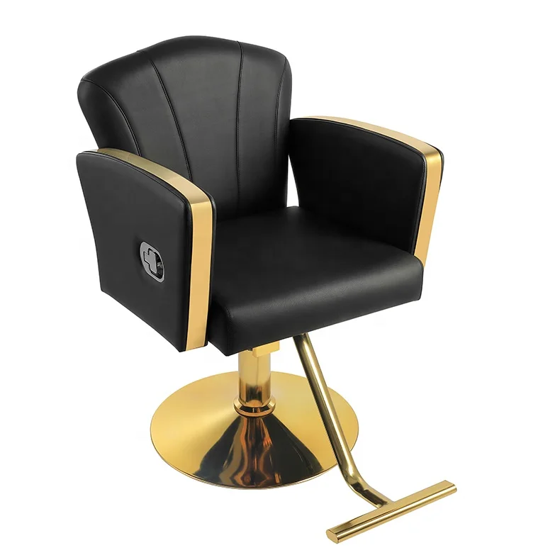 

Оборудование для парикмахерской Стул для укладки волос со спинкой в форме ракушки Мебель для салона красоты