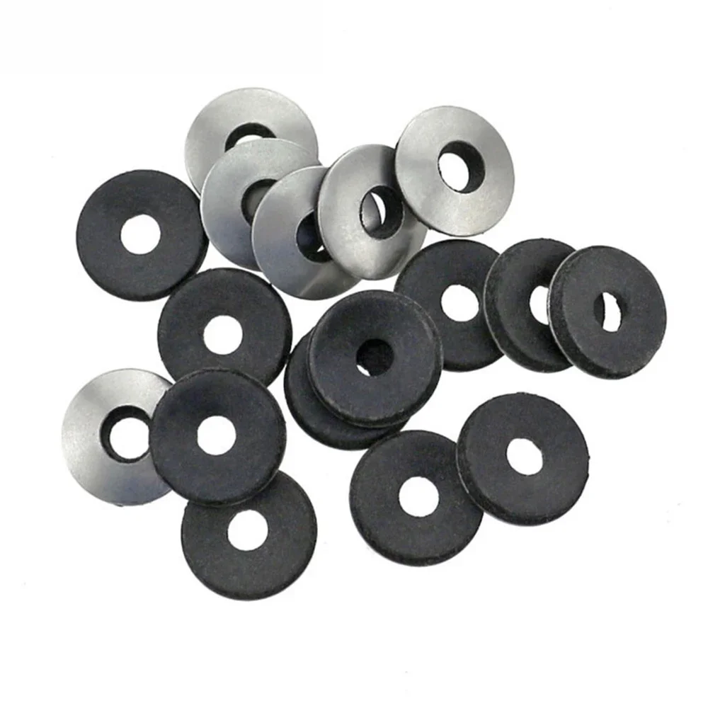 100Pcs Galvanized /Aluminum Waterproof Gasket Drilling Non-Slip Washer Inner Diameter M4.2 M4.8 M5.5 M6.3 M8 M10 Thickness 2.5mm