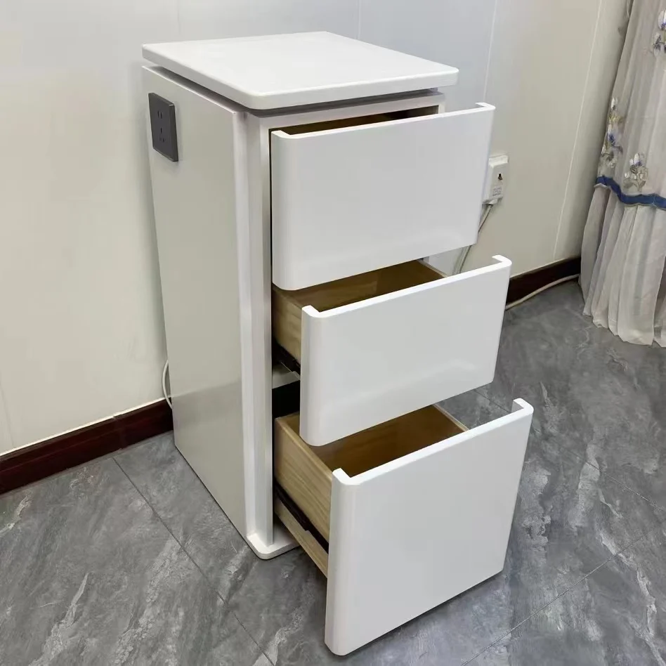 * Modern Hot Sell Storage Cabinet Barber Shop Cabinets Beauty Salon With Drawer Locker for Sale