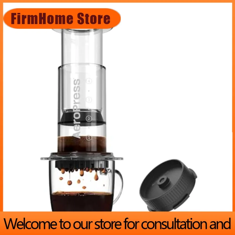 FirmHome StoreClear Coffee Maker And Flow Control Filter Cap Bundle