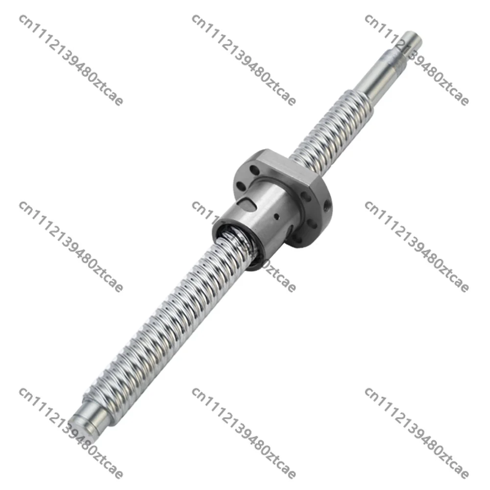 1Pcs 250-550mm 2004 2005 2010 Ball Lead Screw with Nut 20mm Machined Ends for 6040 CNC
