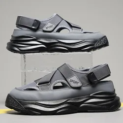 2023 Men's New Summer Mesh Breathable Dad Shoes Lightweight Sports and Casual Men's wade Shoes sandal slippers for men