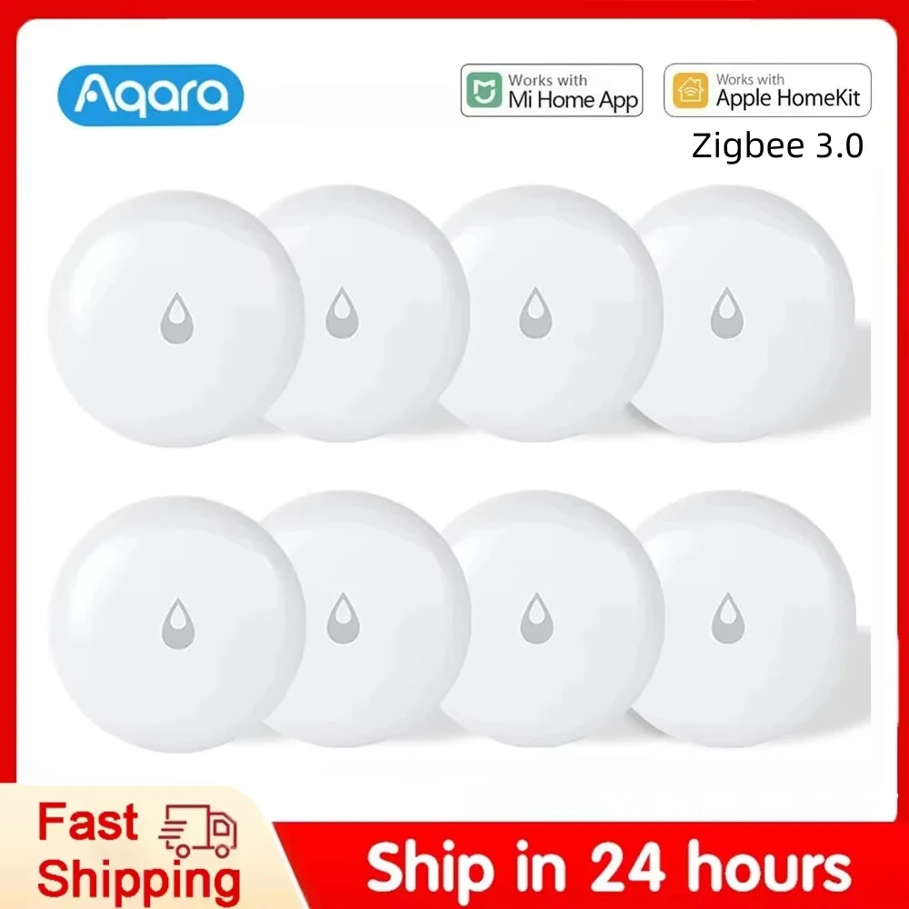 Aqara Water Leak Sensor E1 ZigBee3.0 Water Immersing Detector Alarm Security Soaking Sensor Smart Home for Xiaomi MiHome Homekit