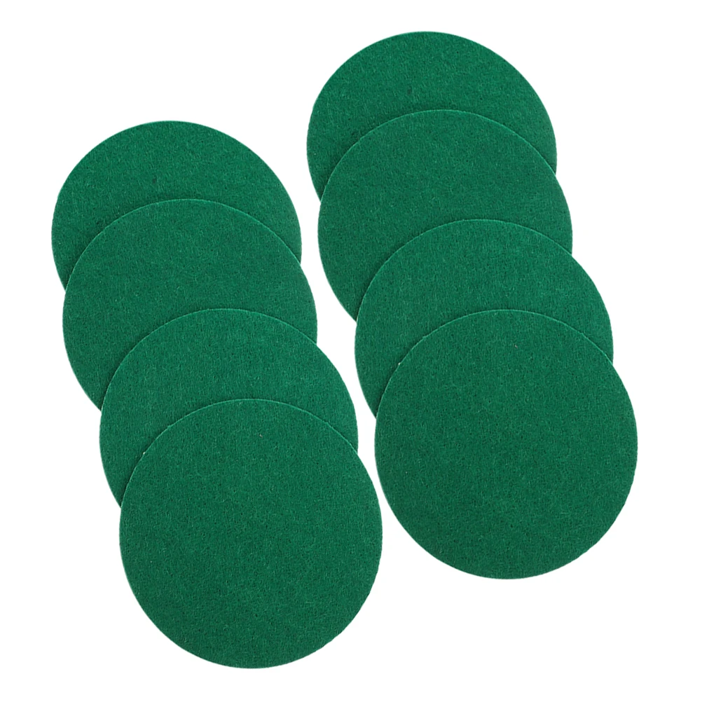 

8pcs Table Hockey Flannel Durable Pusher Patches Replacement Bat Pads Paddle Smooth Powerful Mini Parts Accessories
