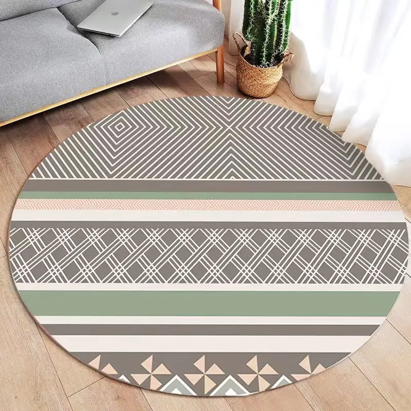 

Spiral Dot Design Round Carpet – Colorful Non-Slip Soft Rug, INS Style Home Decor for Living Room, Bedroom & Playroom