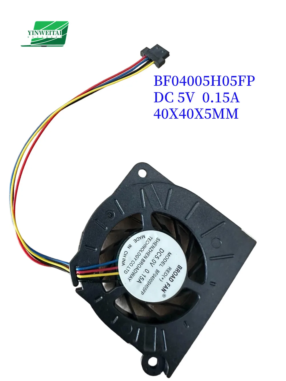 

BF04005H05FP Tablet PC CPU Fan For Chuwi Minibook 8 CWI526 CWI519 DC5V 0.15A 4PIN New